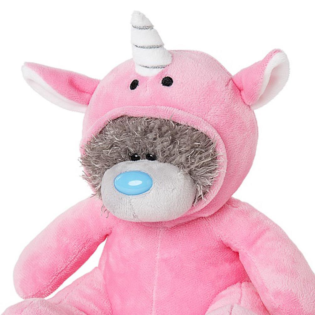 9" Hot Pink Unicorn Onesie Me to You Bear Extra Image 1